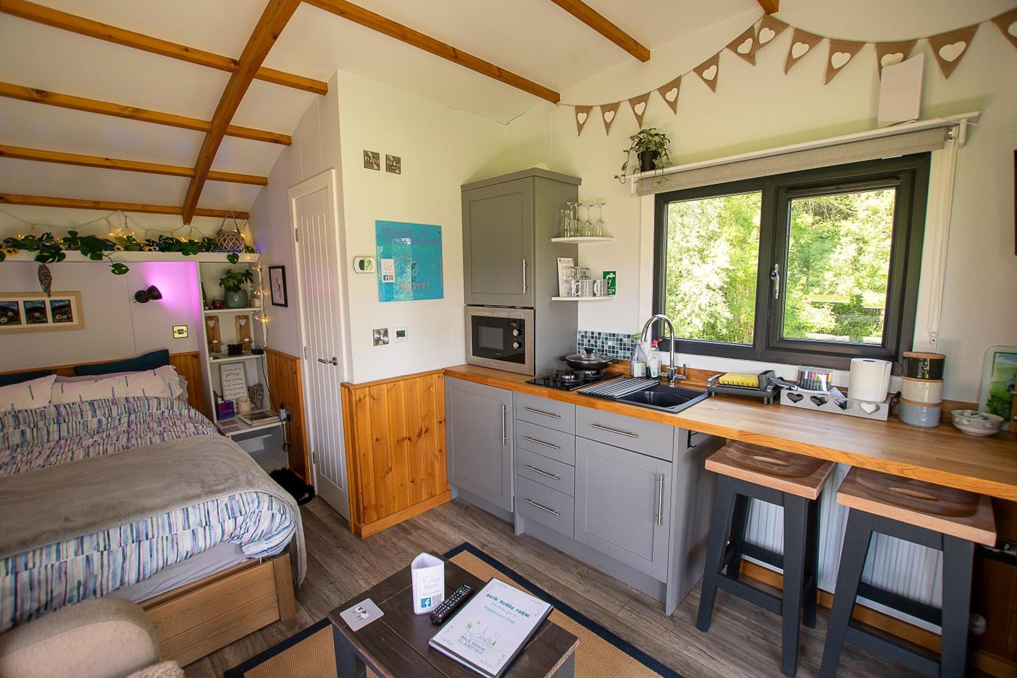 فندق Peppercorn Pod At Beck House Glamping Salmonby المظهر الخارجي الصورة